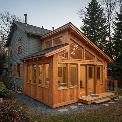 Small addition done by Cascade Mountain Custom Homes LLC CCB #244127